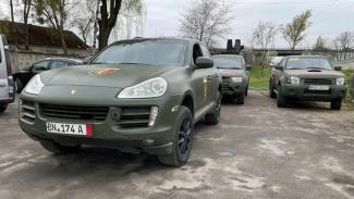 Αυτή είναι η νέα πολεμική Porsche Cayenne του Ουκρανικού Στρατού