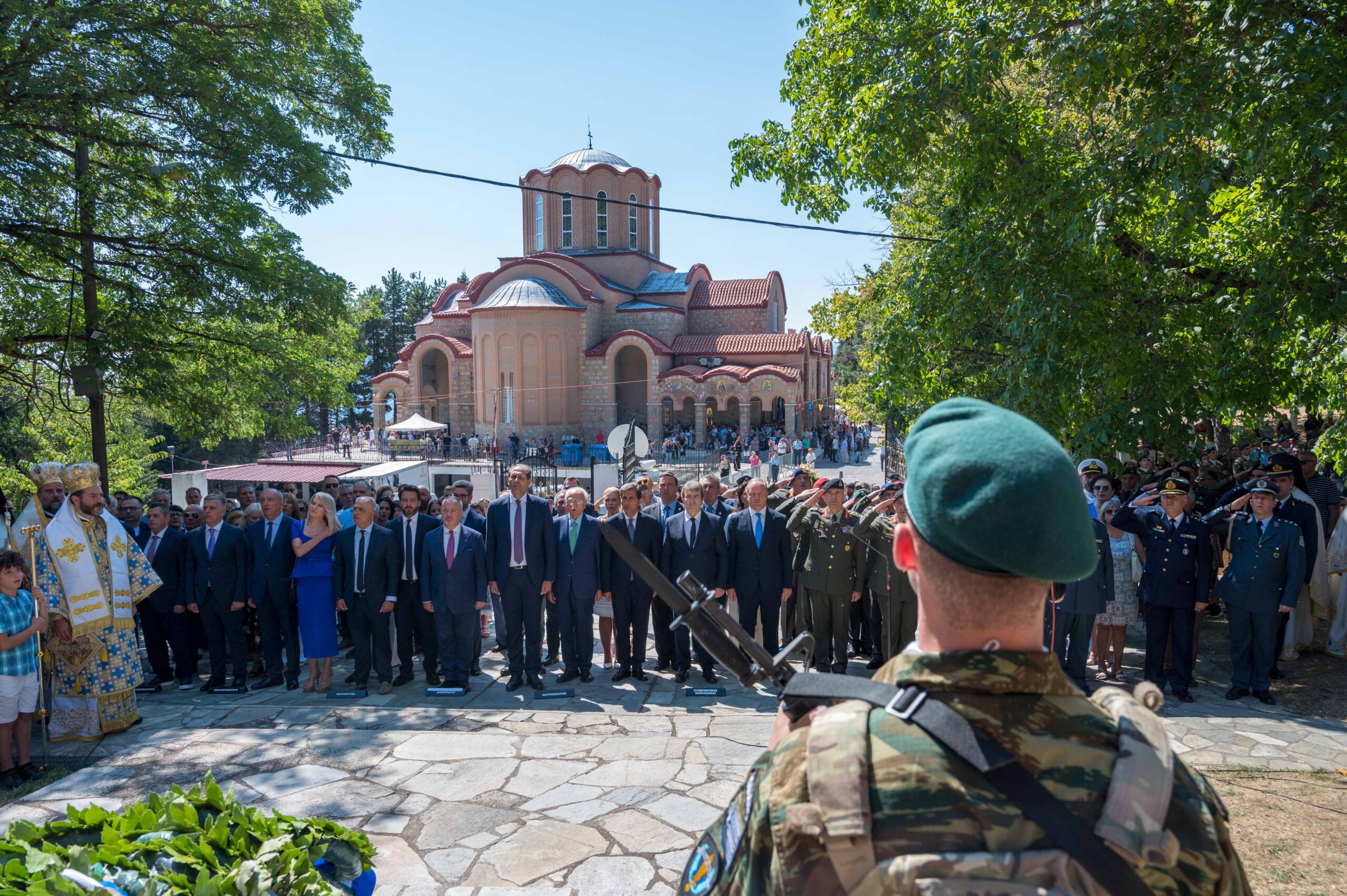 Εορτασμός της Κοιμήσεως της Θεοτόκου στην Ι.Μ. Παναγία Σουμελά