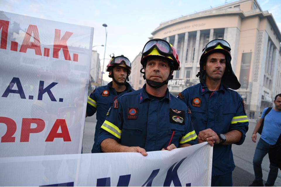 διαμαρτυρια αστυνομικων θεσσαλονικη