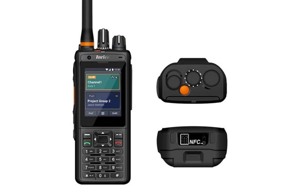 Inrico IRC380 DMR UHF και 4G LTE multimode πομποδέκτης