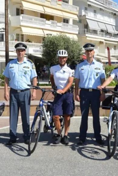 αστυνομικοι με ποδηλατα