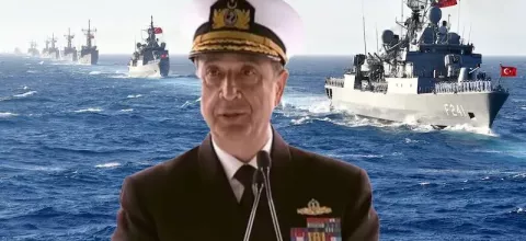 Μόνιμη ναυτική βάση στα κατεχόμενα εξήγγειλε ο Αρχηγός Πολεμικού Ναυτικού της Τουρκίας