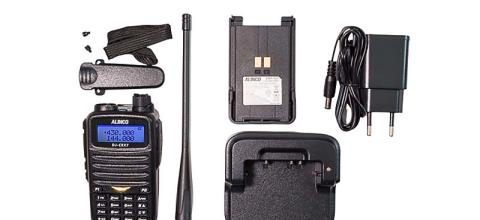 Alinco DJ-CRX7HE VHF/UHF φορητός πομποδέκτης